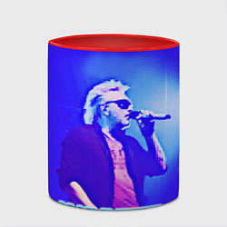 Кружка 3D Кинчев Константин, цвет: 3D-белый + красный — фото 2