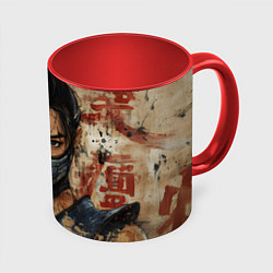 Кружка цветная Китана в китайском стиле