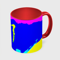 Кружка 3D Monster energy краски цветные, цвет: 3D-белый + красный
