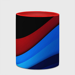 Кружка 3D Multicoloured, цвет: 3D-белый + красный — фото 2