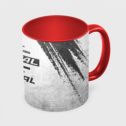 Кружка цветная Haval - white gradient