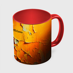 Кружка 3D Peeling plaster - Milano, цвет: 3D-белый + красный