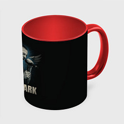 Кружка 3D Chester Bennington - Angel, цвет: 3D-белый + красный