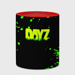 Кружка 3D Dayz кислотное краски логотип, цвет: 3D-белый + красный — фото 2