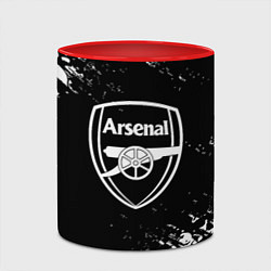 Кружка 3D Арсенал черепа краски, цвет: 3D-белый + красный — фото 2