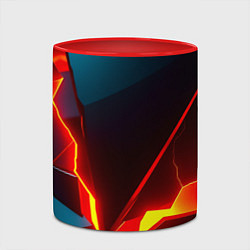 Кружка 3D Rift, цвет: 3D-белый + красный — фото 2