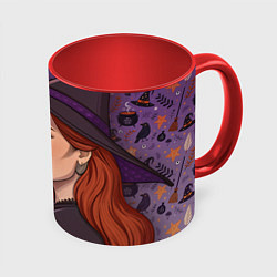 Кружка 3D Wich, цвет: 3D-белый + красный
