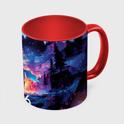 Кружка цветная 2026 Фэнтези лошадка