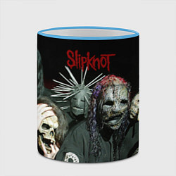 Кружка 3D Slipknot, цвет: 3D-небесно-голубой кант — фото 2