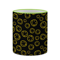 Кружка 3D Nirvana Pattern, цвет: 3D-светло-зеленый кант — фото 2