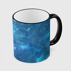 Кружка 3D Космос, цвет: 3D-черный кант