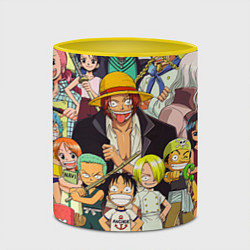 Кружка 3D One Piece, цвет: 3D-белый + желтый — фото 2