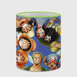 Кружка 3D One Piece, цвет: 3D-светло-зеленый кант — фото 2
