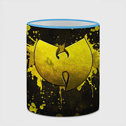 Кружка 3D Wu-Tang Clan: Yellow, цвет: 3D-небесно-голубой кант — фото 2