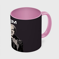 Кружка 3D Eminem: You, цвет: 3D-белый + розовый