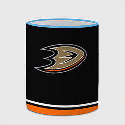 Кружка 3D Anaheim Ducks Selanne, цвет: 3D-небесно-голубой кант — фото 2