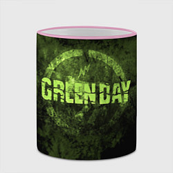 Кружка 3D Green Day: Acid Voltage, цвет: 3D-розовый кант — фото 2