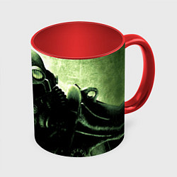 Кружка цветная Fallout Robot