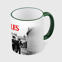 Кружка 3D The Beatles: Break, цвет: 3D-зеленый кант