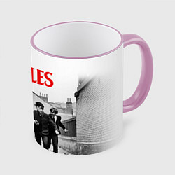 Кружка 3D The Beatles: Break, цвет: 3D-розовый кант