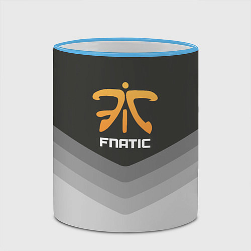 Кружка цветная Fnatic Uniform / 3D-Небесно-голубой кант – фото 2