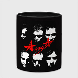 Кружка 3D Группа АлисА, цвет: 3D-белый + черный — фото 2