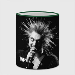 Кружка 3D Горшок 1, цвет: 3D-зеленый кант — фото 2