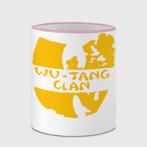 Кружка цветная Wu-Tang Clan / 3D-Розовый кант – фото 2