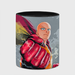 Кружка 3D One Punch Man Fist, цвет: 3D-белый + черный — фото 2