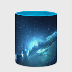 Кружка 3D Atlantis Nebula, цвет: 3D-белый + небесно-голубой — фото 2