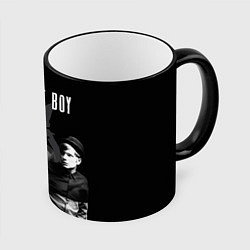 Кружка 3D Fall out boy band цвета 3D-черный кант — фото 1