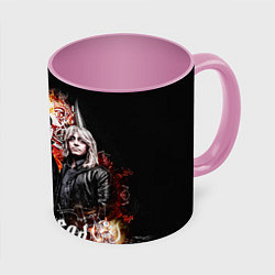 Кружка 3D Motorhead Band, цвет: 3D-белый + розовый