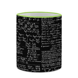 Кружка 3D Шпаргалки, цвет: 3D-светло-зеленый кант — фото 2