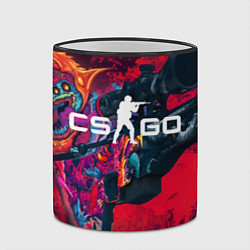 Кружка 3D CS:GO Beast AWP, цвет: 3D-черный кант — фото 2