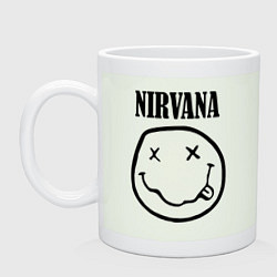 Кружка керамическая Nirvana, цвет: фосфор