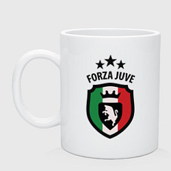Кружка керамическая Forza Juventus цвета белый — фото 1