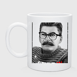 Кружка керамическая Stalin: Style in, цвет: белый
