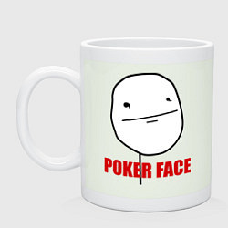 Кружка керамическая Poker Face, цвет: фосфор