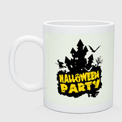 Кружка Halloween party-замок