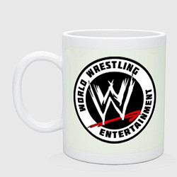 Кружка керамическая World wrestling entertainment, цвет: фосфор