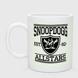 Кружка керамическая Snoopdogg, цвет: фосфор
