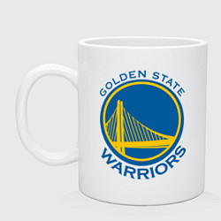 Кружка керамическая Golden state Warriors, цвет: белый