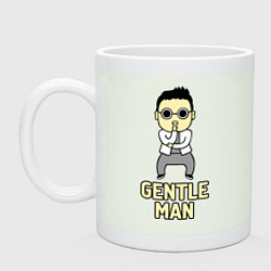 Кружка керамическая Gentle Man, цвет: фосфор