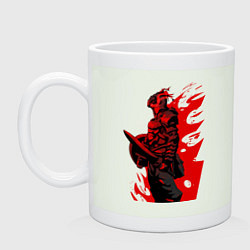 Кружка керамическая Убийца гоблинов, цвет: фосфор