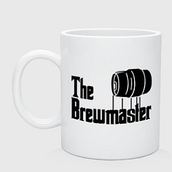 Кружка керамическая The brewmaster, цвет: белый