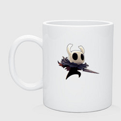 Кружка керамическая Hollow Knight, цвет: белый