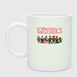 Кружка керамическая ROBLOX, цвет: фосфор