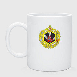 Кружка керамическая РХБЗ, цвет: белый