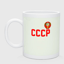 Кружка керамическая СССР, цвет: фосфор