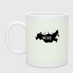 Кружка керамическая Big size, цвет: фосфор